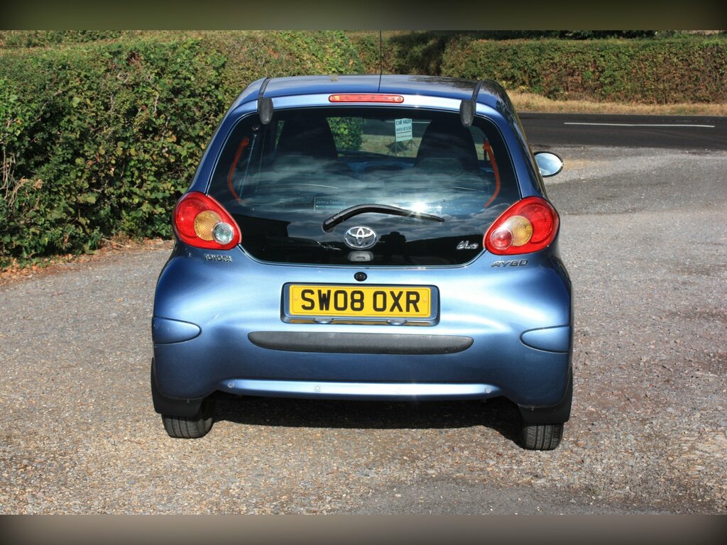 Toyota Aygo 1.0 Vvt-i Blue Hatchback Euro 4 Blue #6