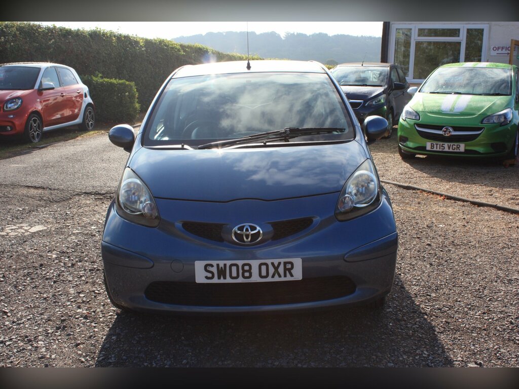 Toyota Aygo 1.0 Vvt-i Blue Hatchback Euro 4 Blue #2