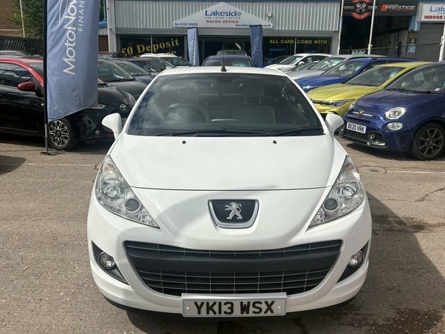 Peugeot 207 CC 1.6 Hdi Roland Garros Convertible Manua White #5