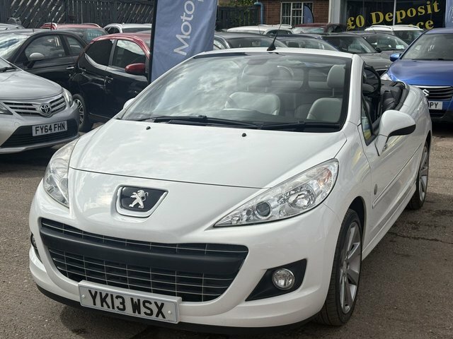 Peugeot 207 CC 1.6 Hdi Roland Garros Convertible Manua White #4