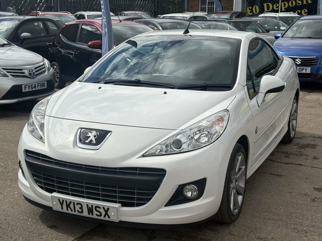 Peugeot 207 CC 1.6 Hdi Roland Garros Convertible Manua White #3