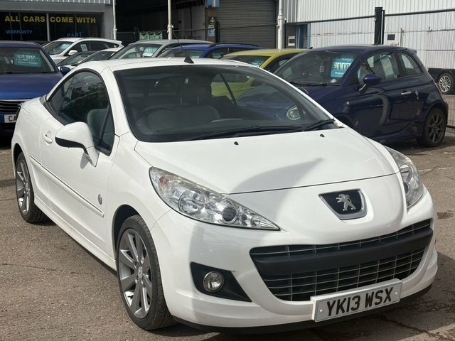 Peugeot 207 CC 1.6 Hdi Roland Garros Convertible Manua White