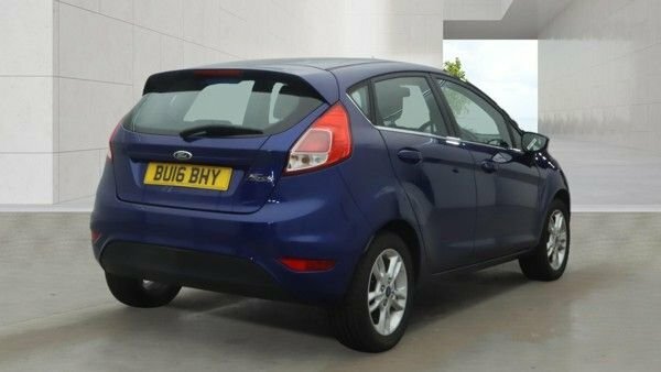 Ford Fiesta 1.25 Zetec Hatchback Euro 6 82 Blue #4