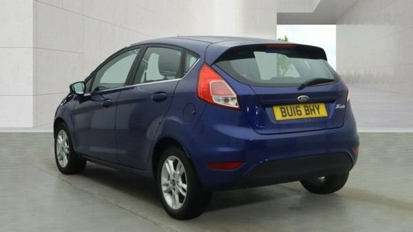 Ford Fiesta 1.25 Zetec Hatchback Euro 6 82 Blue #3