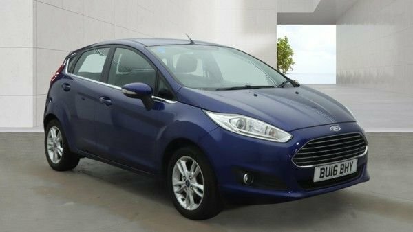 Ford Fiesta 1.25 Zetec Hatchback Euro 6 82 Blue