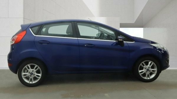 Ford Fiesta 1.25 Zetec Hatchback Euro 6 82 Blue #5