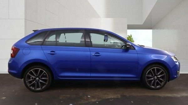 Skoda Rapid Spaceback 1.0 Tsi Se Sport Hatchback Euro Blue #2