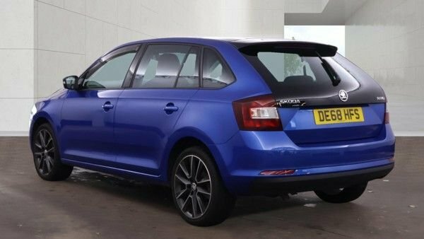 Skoda Rapid Spaceback 1.0 Tsi Se Sport Hatchback Euro Blue #5