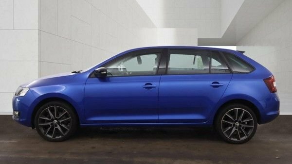 Skoda Rapid Spaceback 1.0 Tsi Se Sport Hatchback Euro Blue #6
