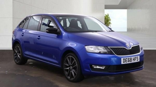 Skoda Rapid Spaceback 1.0 Tsi Se Sport Hatchback Euro Blue