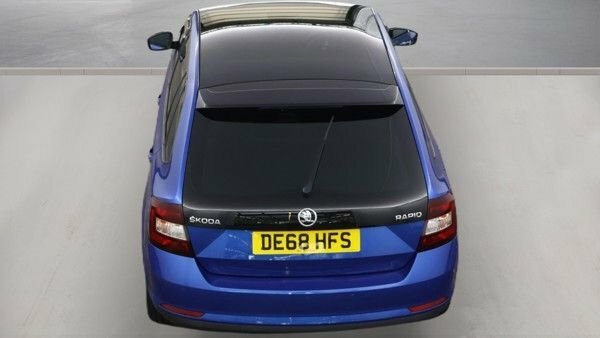 Skoda Rapid Spaceback 1.0 Tsi Se Sport Hatchback Euro Blue #4