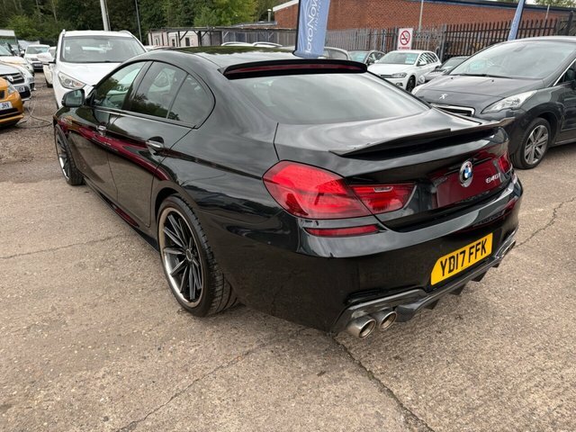 BMW 6 Series Gran Coupe 3.0 640I M Sport Saloon Euro 6 S Black #5