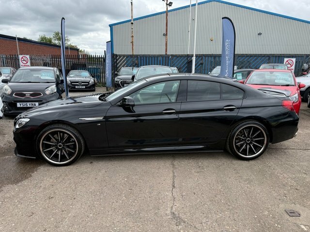 BMW 6 Series Gran Coupe 3.0 640I M Sport Saloon Euro 6 S Black #6