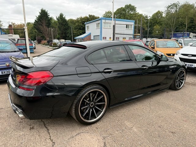 BMW 6 Series Gran Coupe 3.0 640I M Sport Saloon Euro 6 S Black #3
