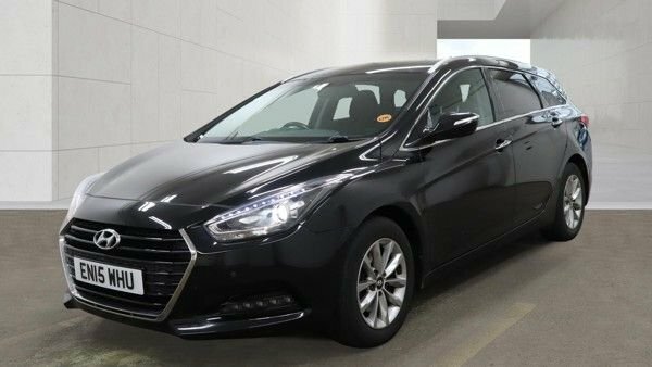 Hyundai I40 1.7 Crdi Blue Drive Se Nav Tourer Manua Black #2