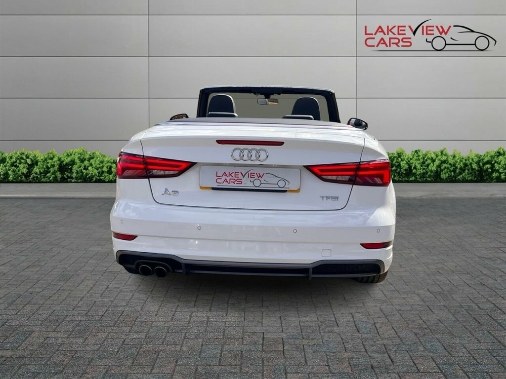 Audi A3 Cabriolet 1.4L S Line White #4