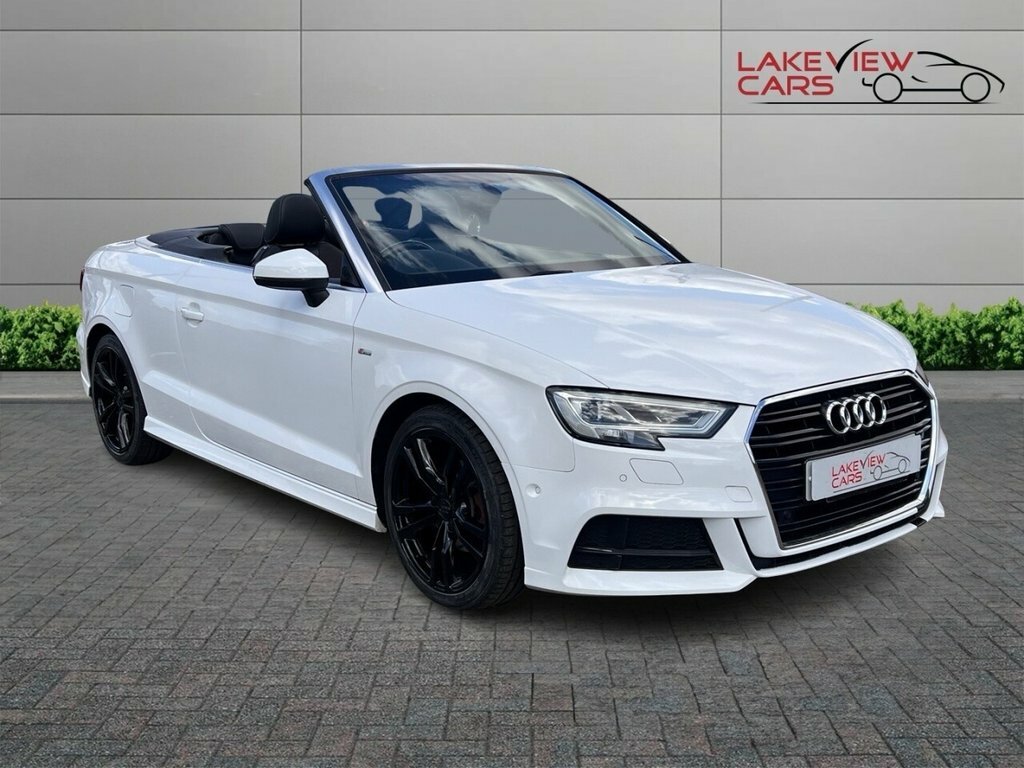 Audi A3 Cabriolet 1.4L S Line White