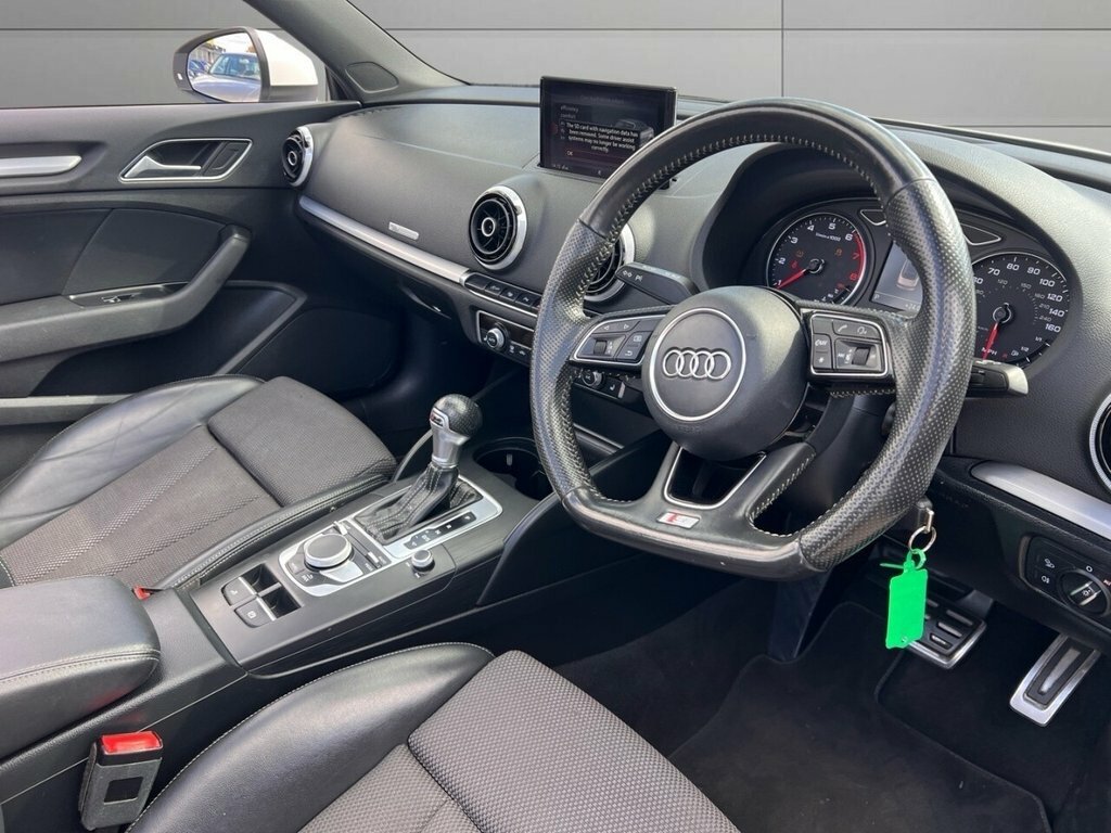 Audi A3 Cabriolet S Line Black #9