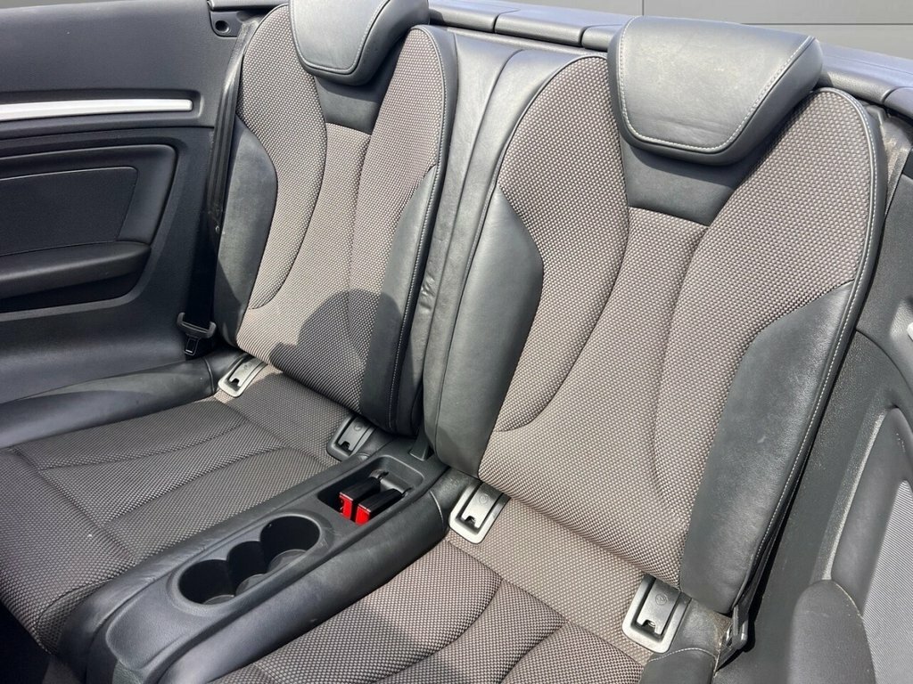 Audi A3 Cabriolet S Line Black #17