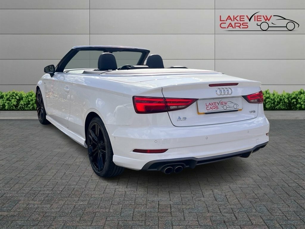 Audi A3 Cabriolet 1.4L S Line White #2