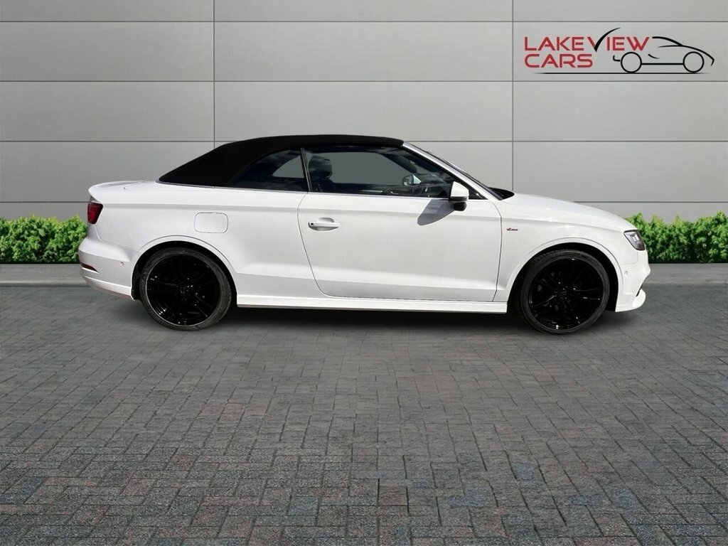 Audi A3 Cabriolet 1.4L S Line White #3