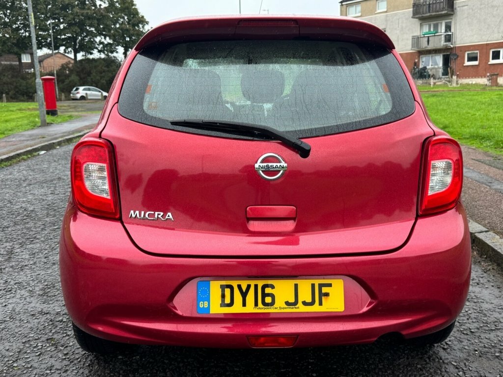 Nissan Micra 1.2L Acenta DY16JJF Red #4