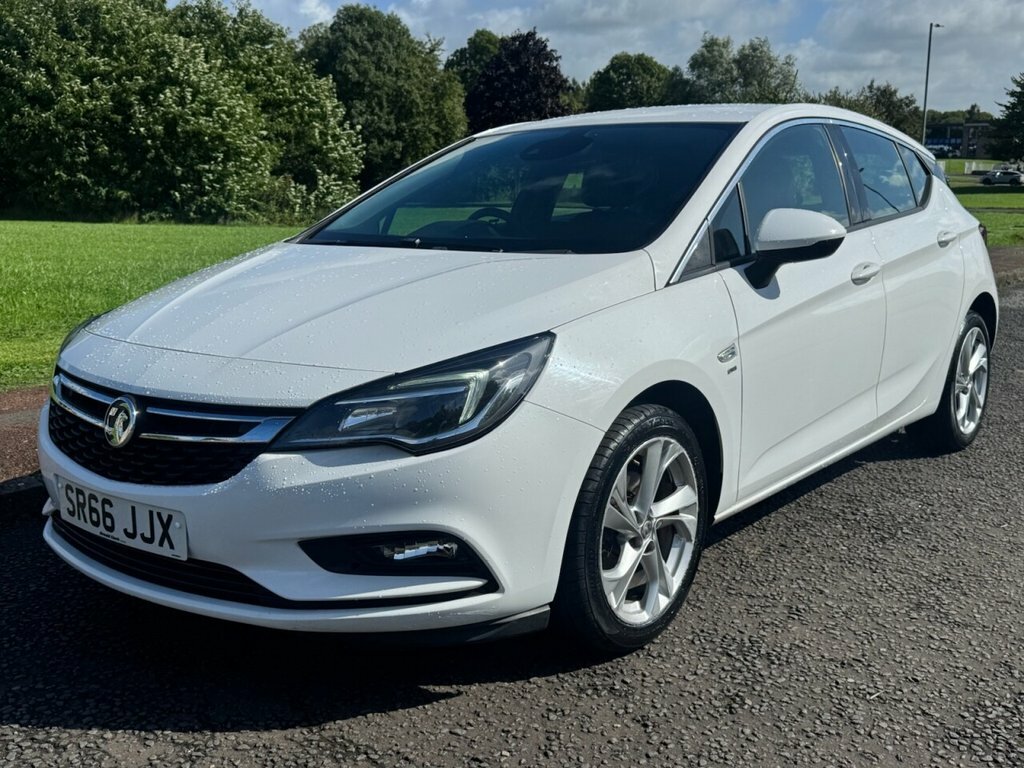 Vauxhall Astra 1.4L Sri SR66JJX White #5