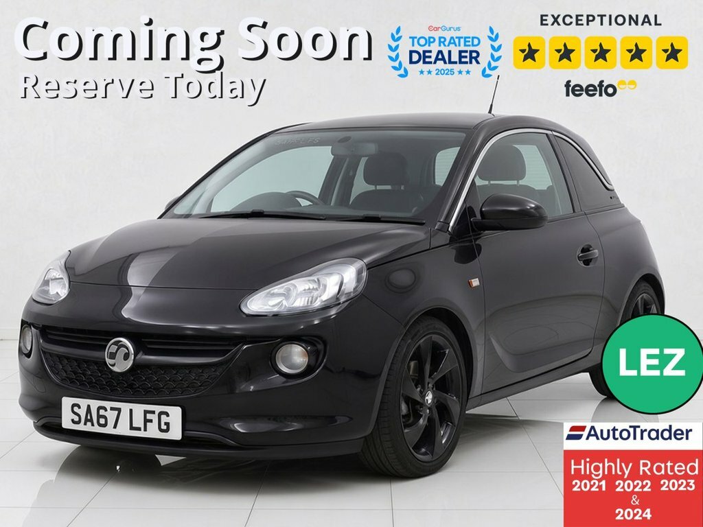 Vauxhall Adam 1.2L Energised Black