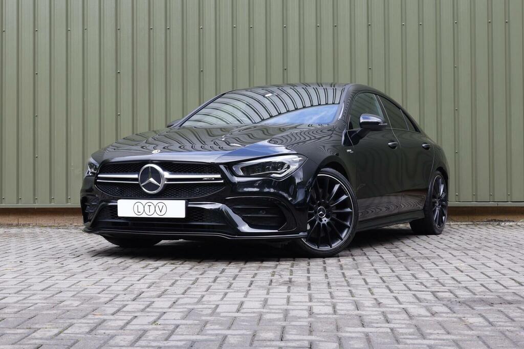 Mercedes-Benz CLA Class 2.0 Cla35 Amg Premium Plus Coupe 7G-dct 4Matic E Black #3