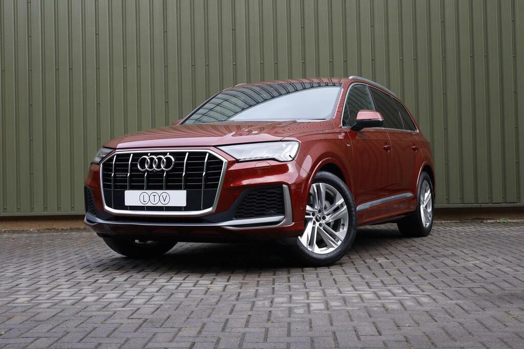 Audi Q7 3.0 Tfsi V6 55 S Line Tiptronic Quattro Euro 6 S Red #3