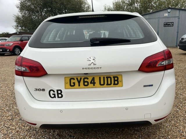 Peugeot 308 SW 2.0 Bluehdi Allure Estate Euro 6 15 White #6