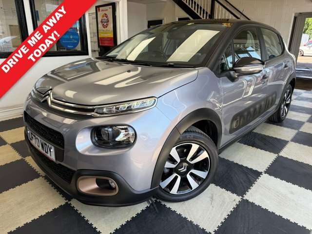 Citroen C3 Puretech Origins Hatchback LF70WDY Grey