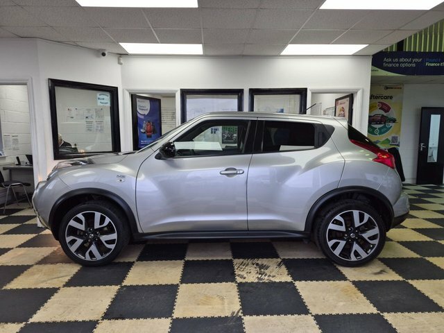 Nissan Juke Tekna Xtronic White #9