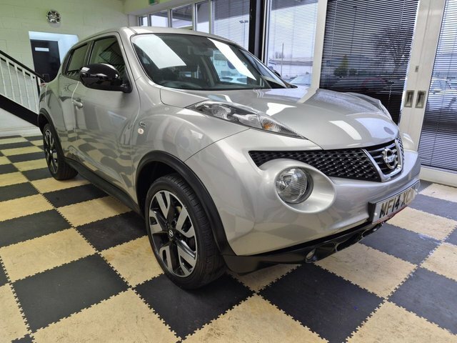 Nissan Juke Tekna Xtronic White #4