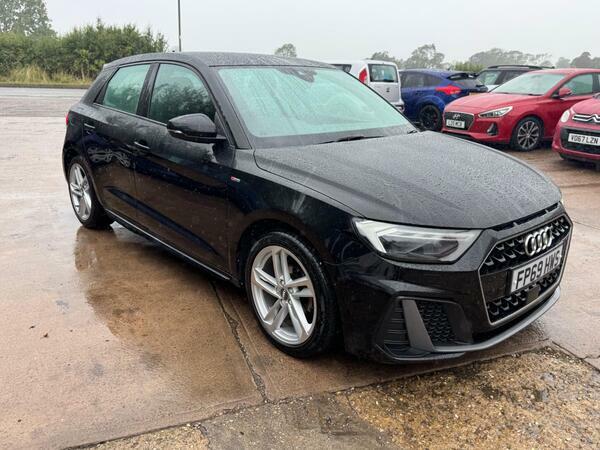 Audi A1 1.0 Tfsi 25 S Line Sportback Euro 6 Ss Black