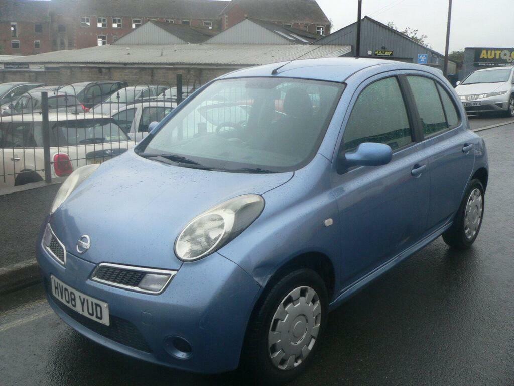 Nissan Micra 1.2 16V Acenta HV08YUD Blue #3