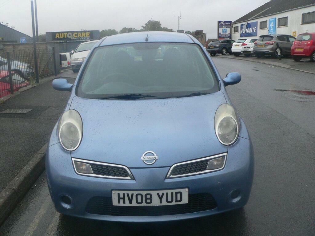 Nissan Micra 1.2 16V Acenta HV08YUD Blue #2
