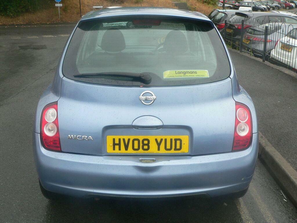 Nissan Micra 1.2 16V Acenta HV08YUD Blue #5
