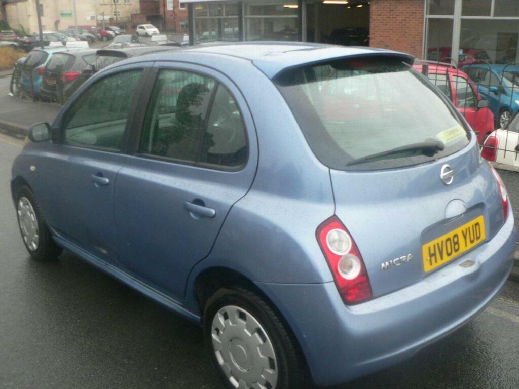 Nissan Micra 1.2 16V Acenta HV08YUD Blue #4