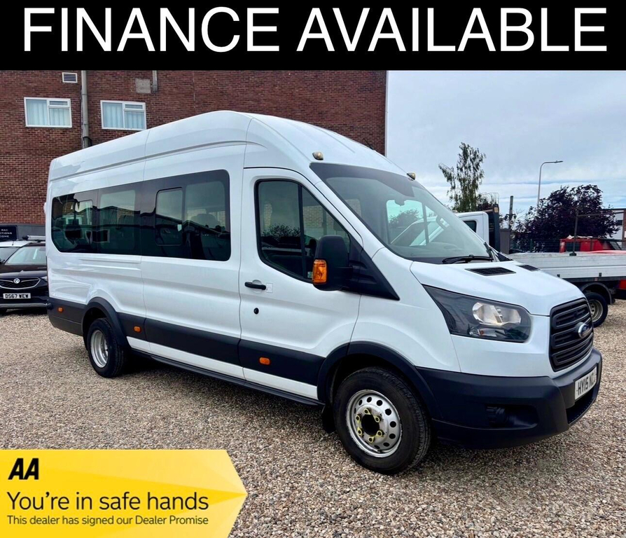 Ford Transit Custom 2.2 Tdci 460 Hdt L4 H3 18 Seats White