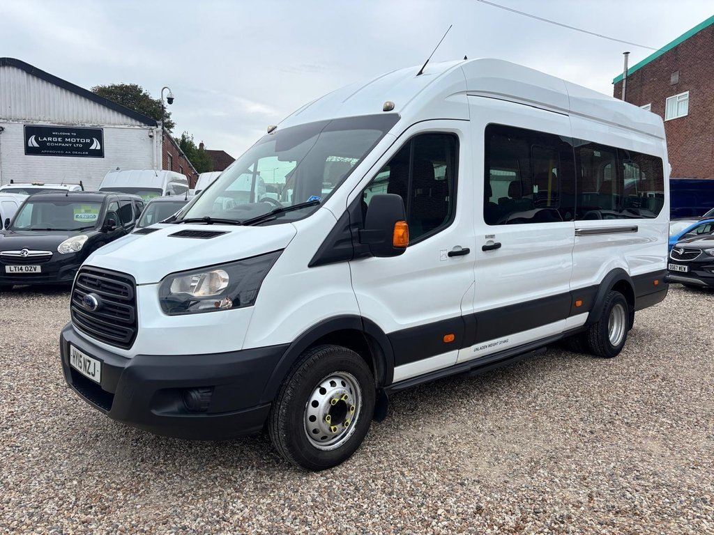 Ford Transit Custom 2.2 Tdci 460 Hdt L4 H3 18 Seats White #3