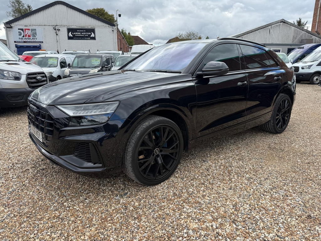 Audi Q8 3.0 Tdi V6 50 S Line Tiptronic Quattro Euro 6 Ss Black #3