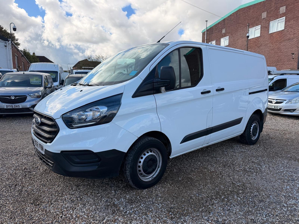 Ford Transit Custom 2.0 300 Ecoblue L1 H1 Euro 6 White #3
