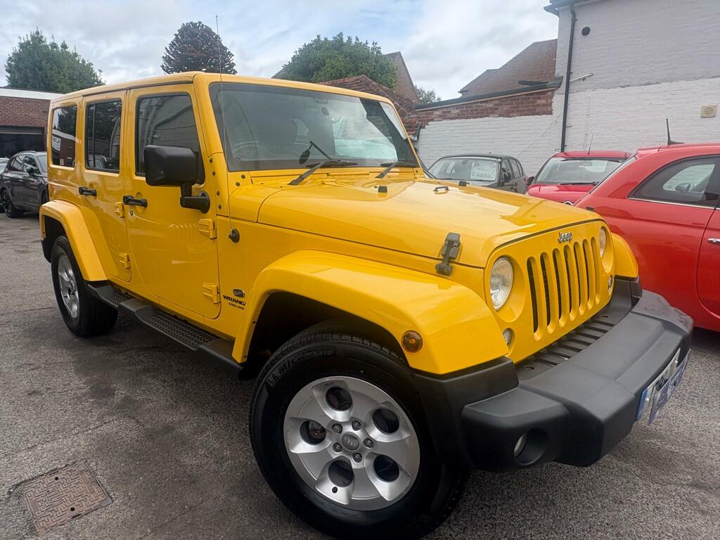 Jeep Wrangler 2.8 Crd Overland 4Wd Euro 5 Yellow #2
