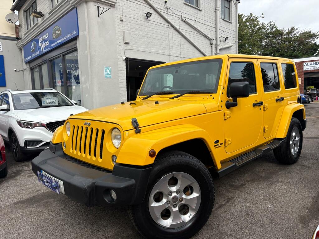 Jeep Wrangler 2.8 Crd Overland 4Wd Euro 5 Yellow #4