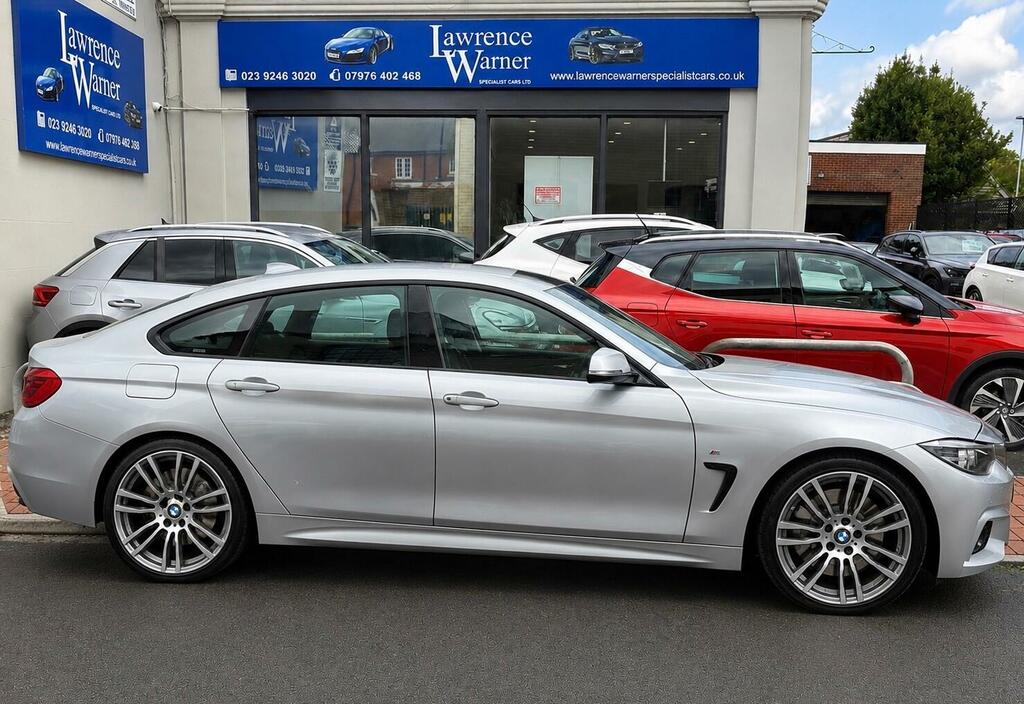 BMW 4 Series Gran Coupe 2.0 430I M Sport Euro 6 Ss Silver