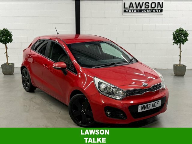 Kia RIO 1.4 3 Hatchback Euro 5 107 Bhp Red