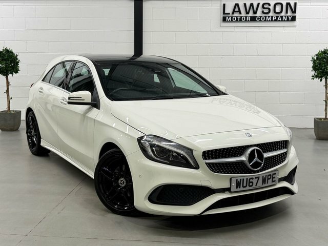 Mercedes-Benz A Class 1.6 A160 Amg Line Premium Plus Hatchback Pet White #6