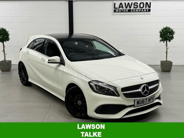 Mercedes-Benz A Class 1.6 A160 Amg Line Premium Plus Hatchback Pet White