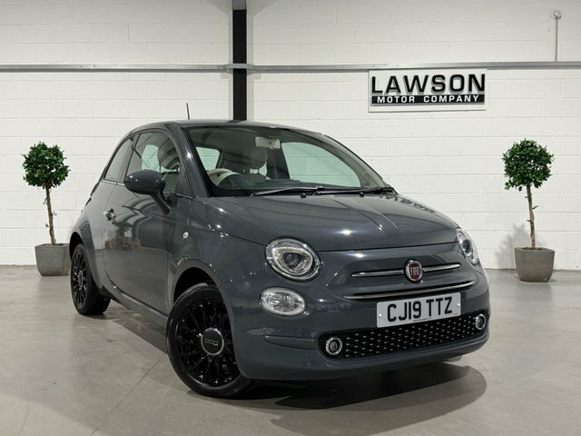 Fiat 500 1.2 Lounge Hatchback Euro 6 S S Grey #4